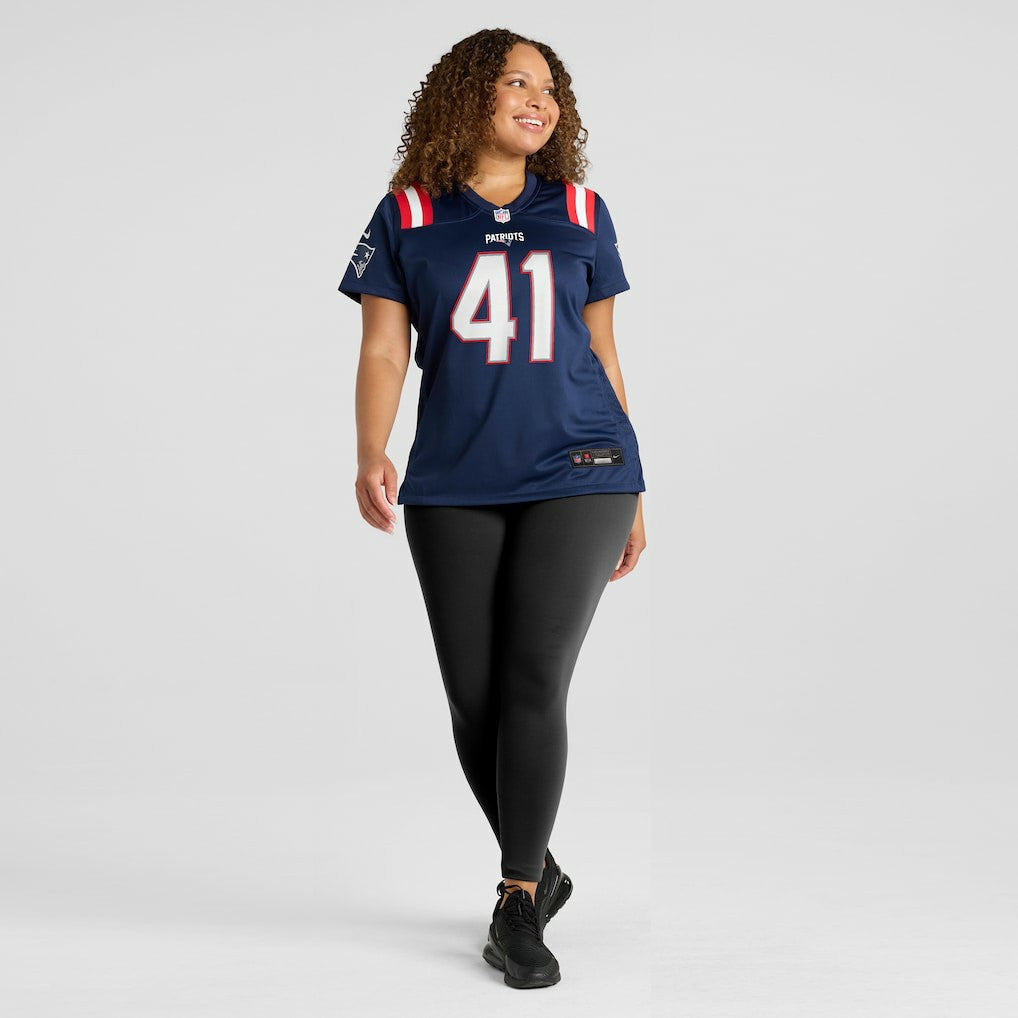 Nike Brenden Schooler New England Patriots Women's Game Jersey Navy