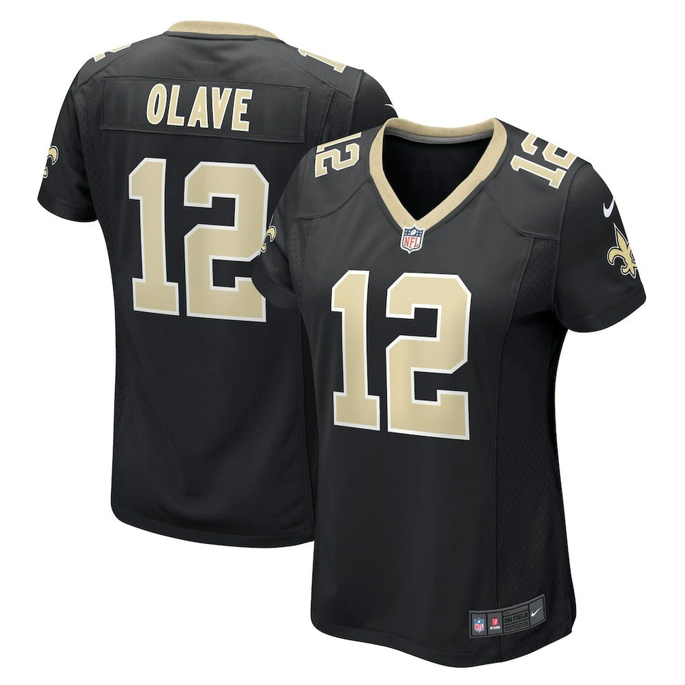 Nike Chris Olave New Orleans Saints Women's Game Player Jersey Black