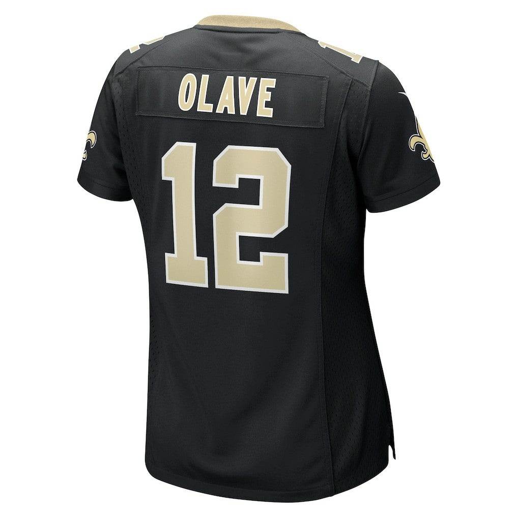 Nike Chris Olave New Orleans Saints Women's Game Player Jersey Black