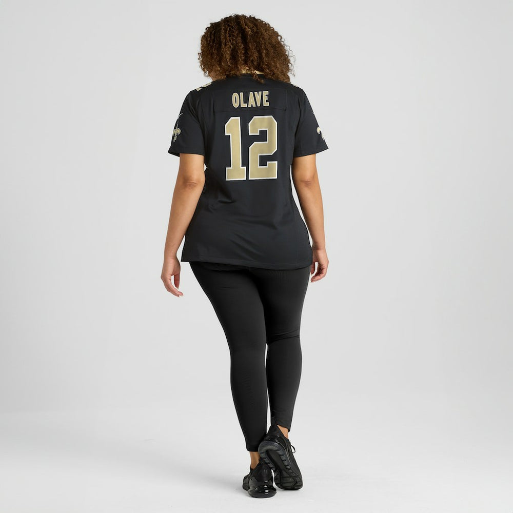 Nike Chris Olave New Orleans Saints Women's Game Player Jersey Black