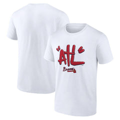 Atlanta Braves ATL Tag T-Shirt - White - MLB on Sale