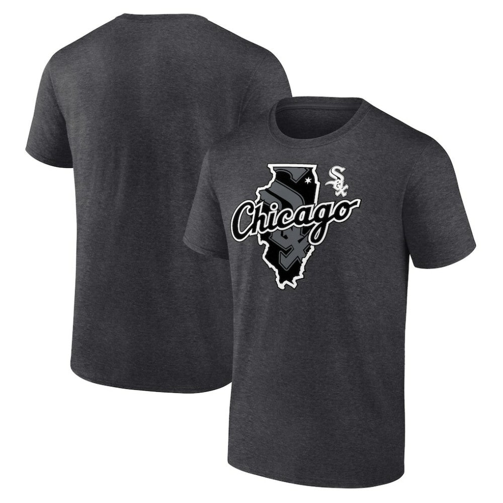 Chicago White Sox Sox State T-Shirt - Charcoal - MLB on Sale