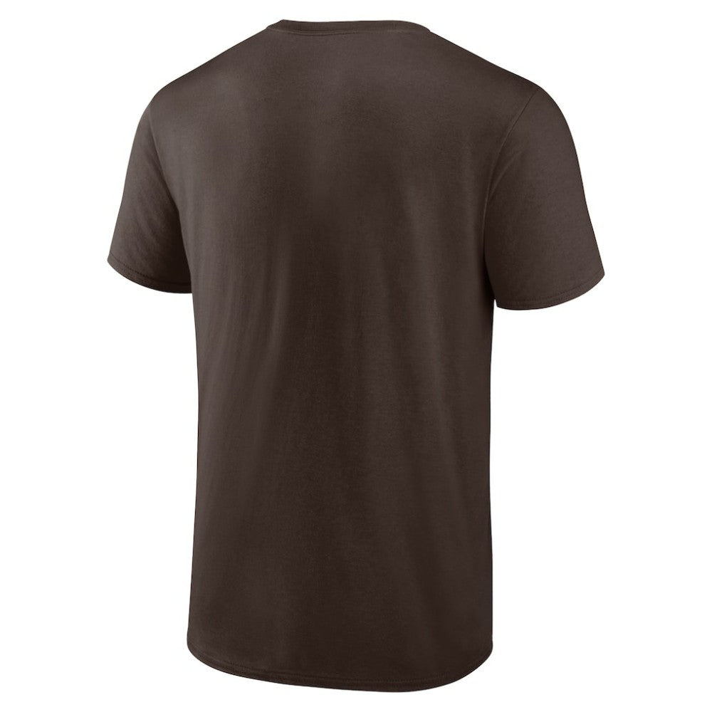 San Diego Padres 619 Beisbol T-Shirt - Brown - MLB Discount