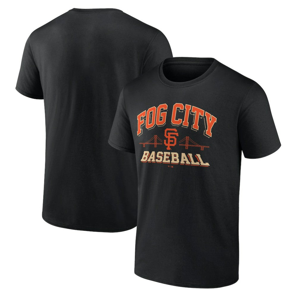 San Francisco Giants Fog City Baseball T-Shirt - Black - MLB on Sale