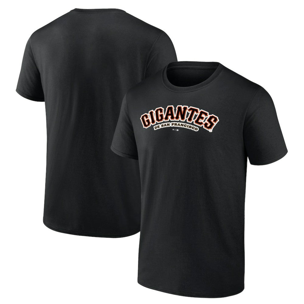 San Francisco Giants Spanish Logo T-Shirt - Black - MLB on Sale