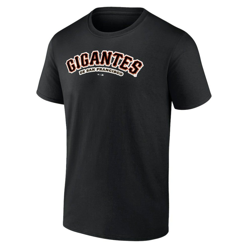 San Francisco Giants Spanish Logo T-Shirt - Black - MLB on Sale
