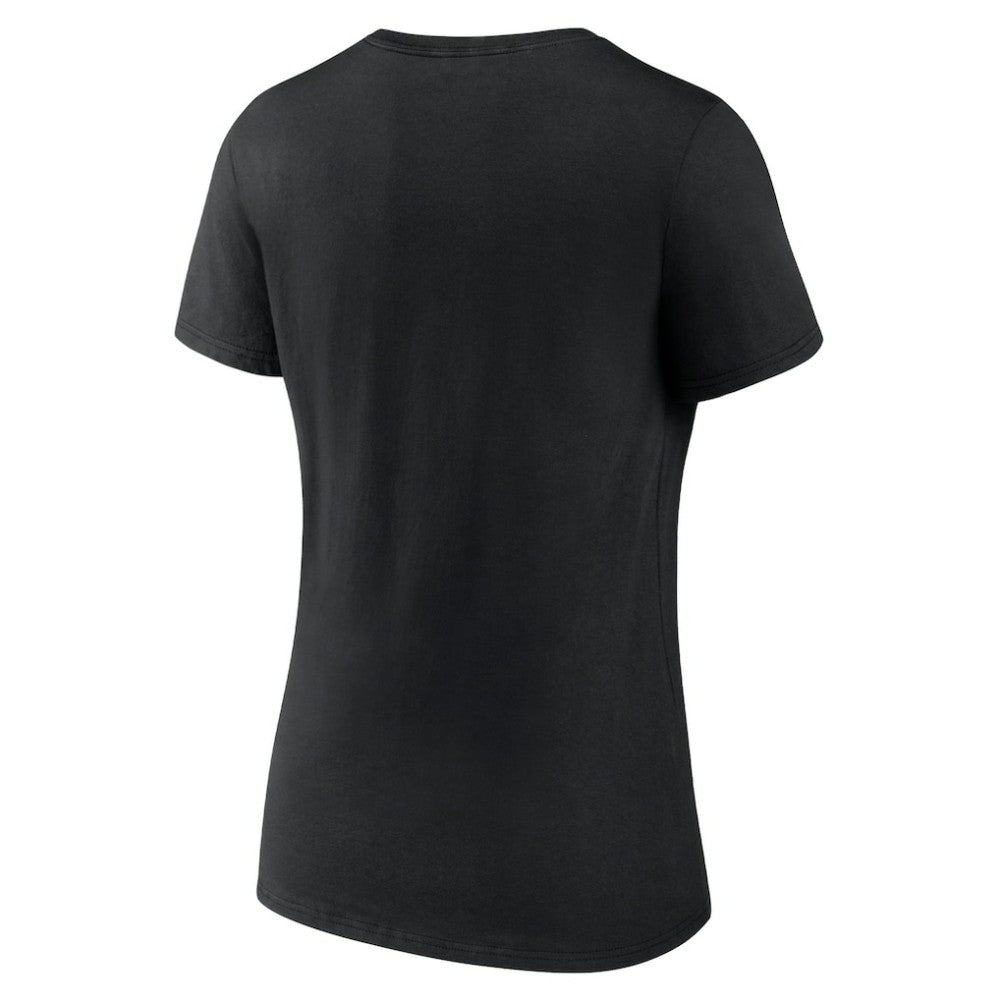 San Francisco Giants Women's Scripty City V-Neck T-Shirt - Black - MLB Online