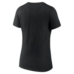 San Francisco Giants Women's Scripty City V-Neck T-Shirt - Black - MLB Online