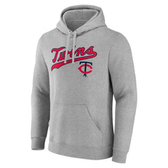 Minnesota Twins Wahconah Pullover Hoodie - Gray - MLB Sale