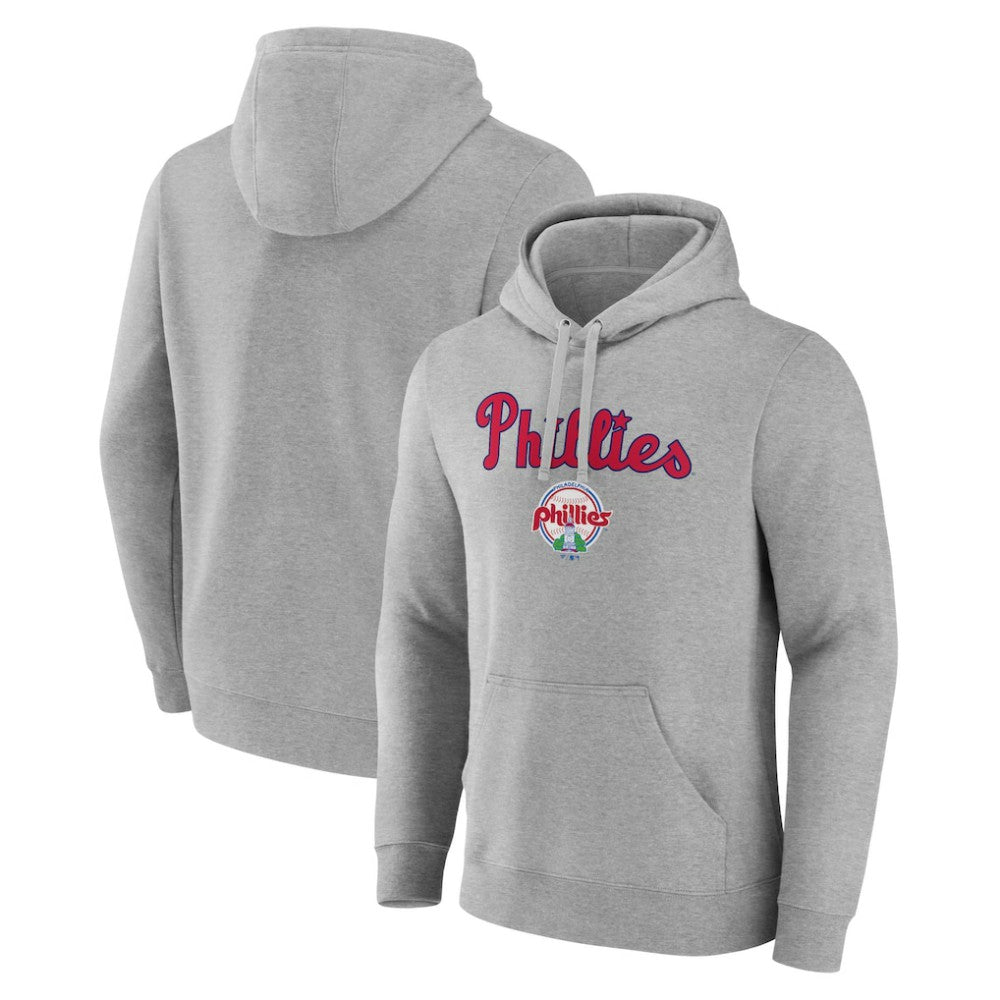 Philadelphia Phillies Wahconah Pullover Hoodie - Gray - MLB Lifestyle