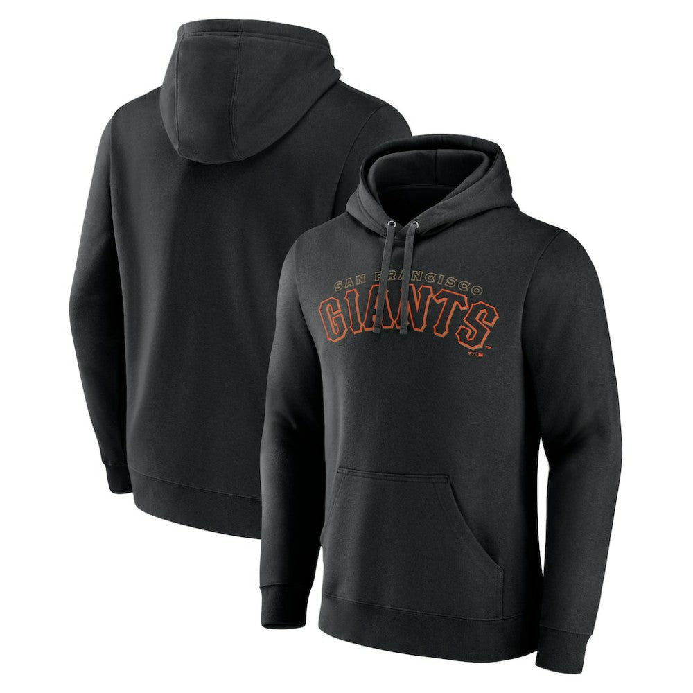 San Francisco Giants Giants Alternate Club Lettering Pullover Hoodie - Black - MLB Sale