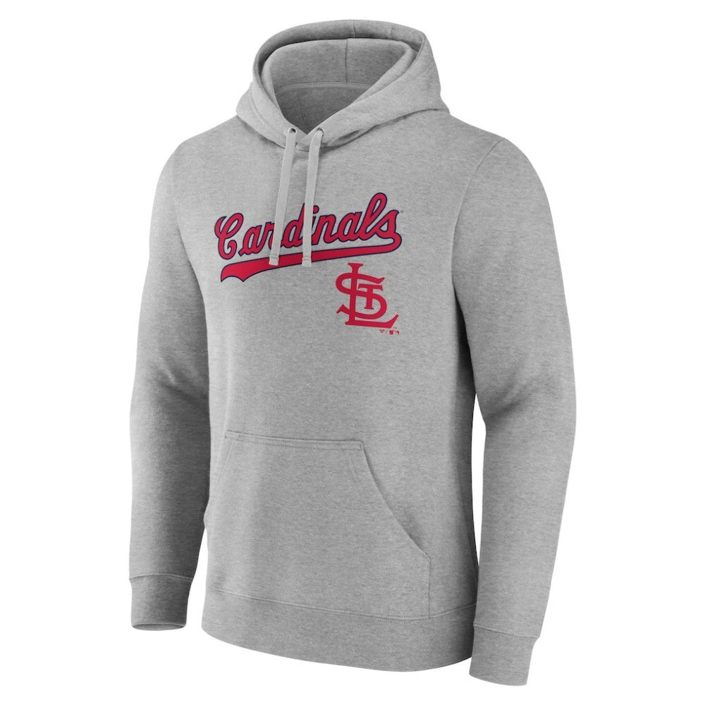 St. Louis Cardinals Wahconah Pullover Hoodie - Gray - MLB on Sale