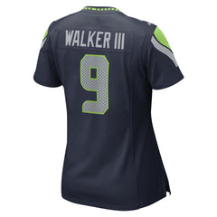 Nike Kenneth Walker III Seattle Seahawks Women's Player Jersey Navy