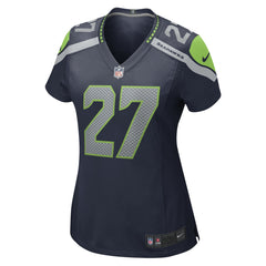 Nike Riq Woolen Seattle Seahawks Women's Team Game Jersey College Navy
