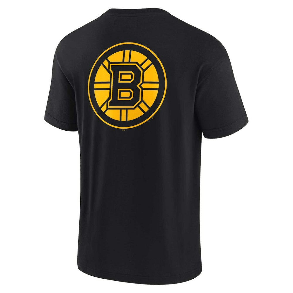 Boston Bruins Fanatics Unisex Elements Super Soft Short Sleeve T-Shirt - Black - NHL 5120882