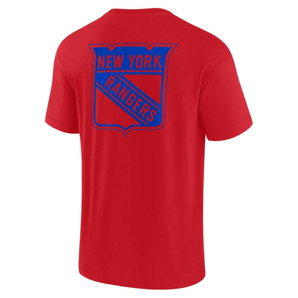 New York Rangers Fanatics Unisex Elements Super Soft Short Sleeve T-Shirt - Red - NHL 5120886