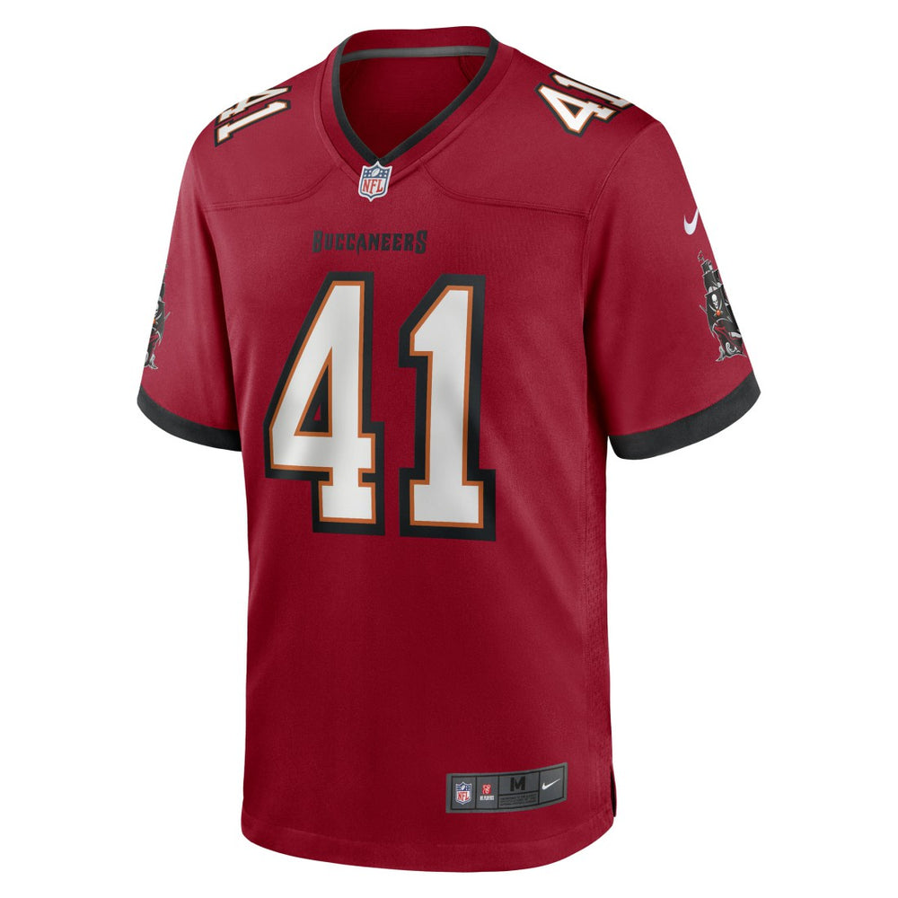 Nike Ko Kieft Tampa Bay Buccaneers Game Player Jersey Red