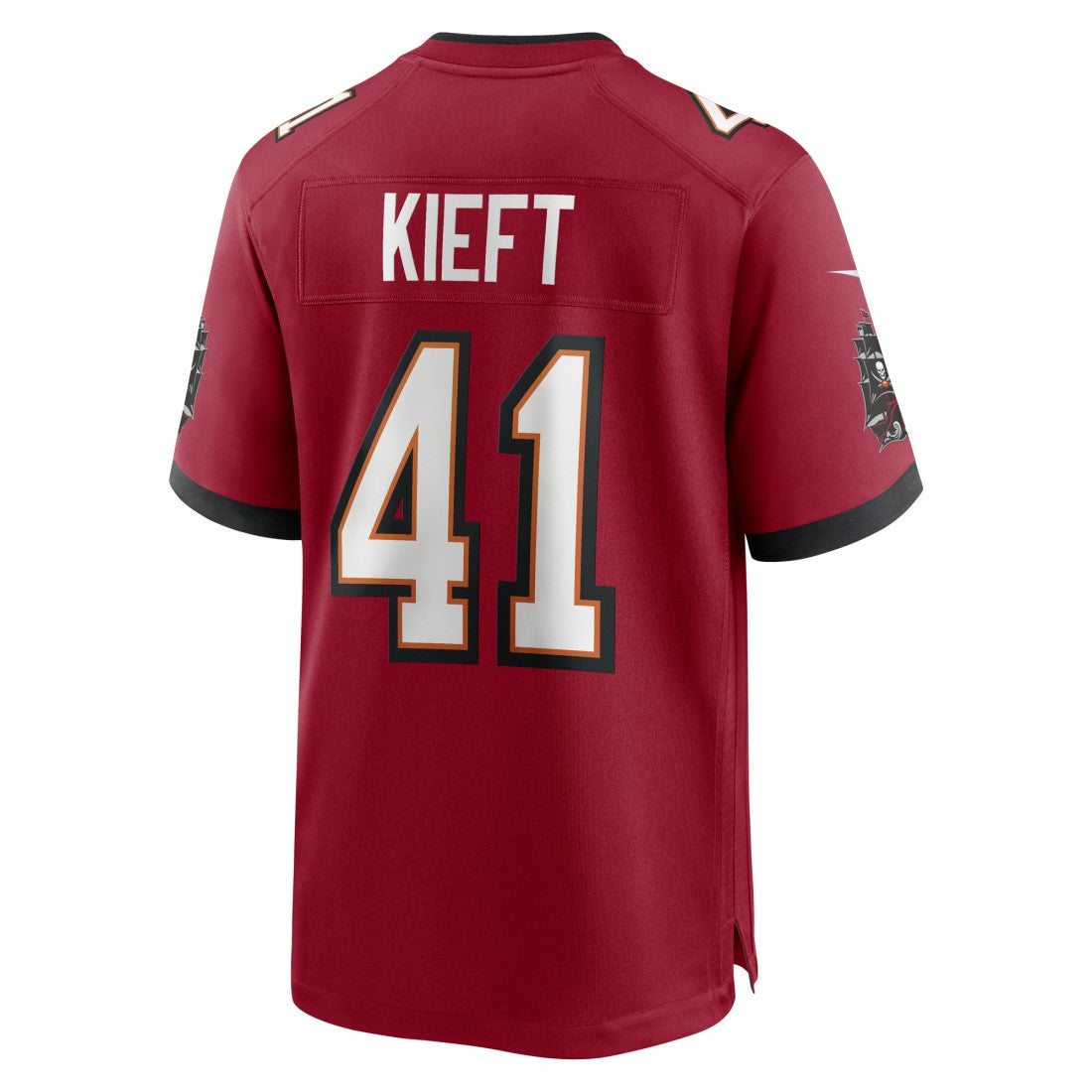Nike Ko Kieft Tampa Bay Buccaneers Game Player Jersey Red