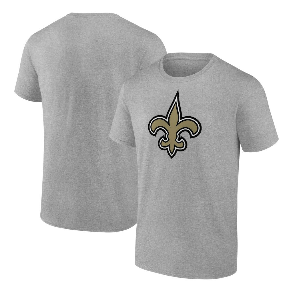 Fanatics New Orleans Saints Primary Logo T-Shirt Heather Gray