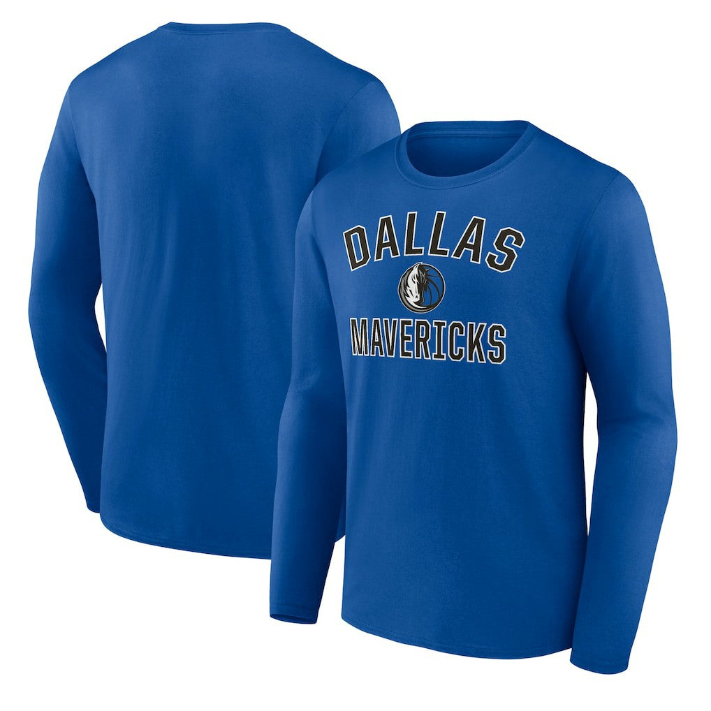 Dallas Mavericks Victory Arch Team Long Sleeve T-Shirt Royal