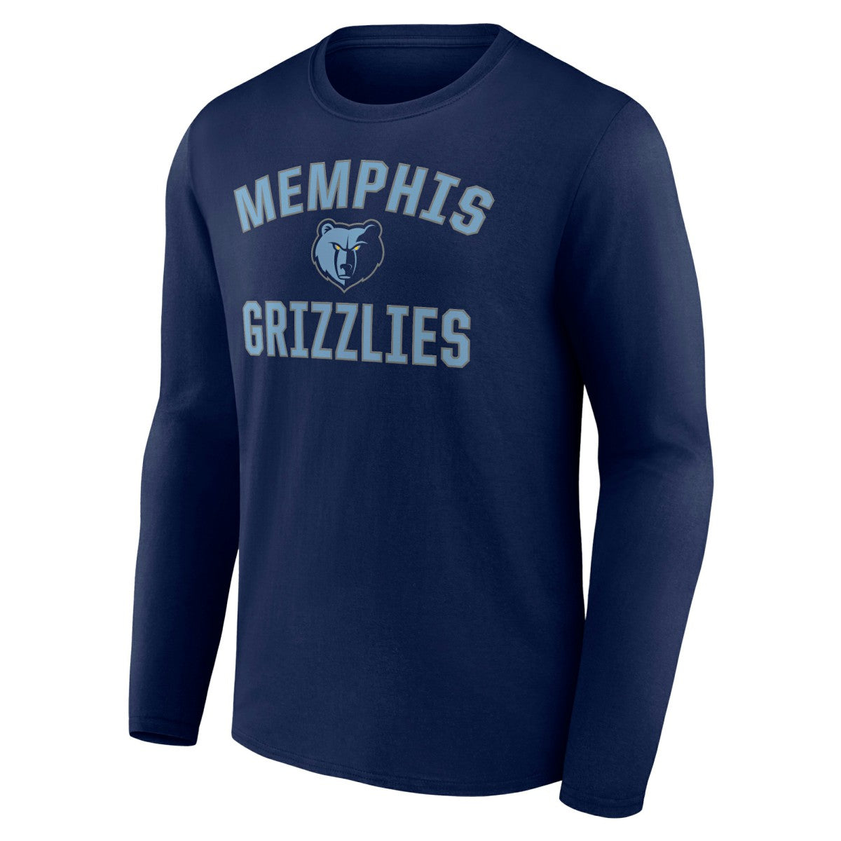 Memphis Grizzlies Victory Arch Team Long Sleeve T-Shirt Navy