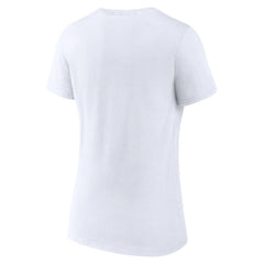 Indiana Pacers Women's Alternate Logo V-Neck T-Shirt White