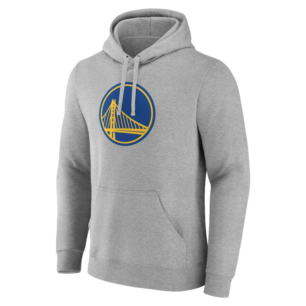 Golden State Warriors Alternate Logo Pullover Hoodie Gray