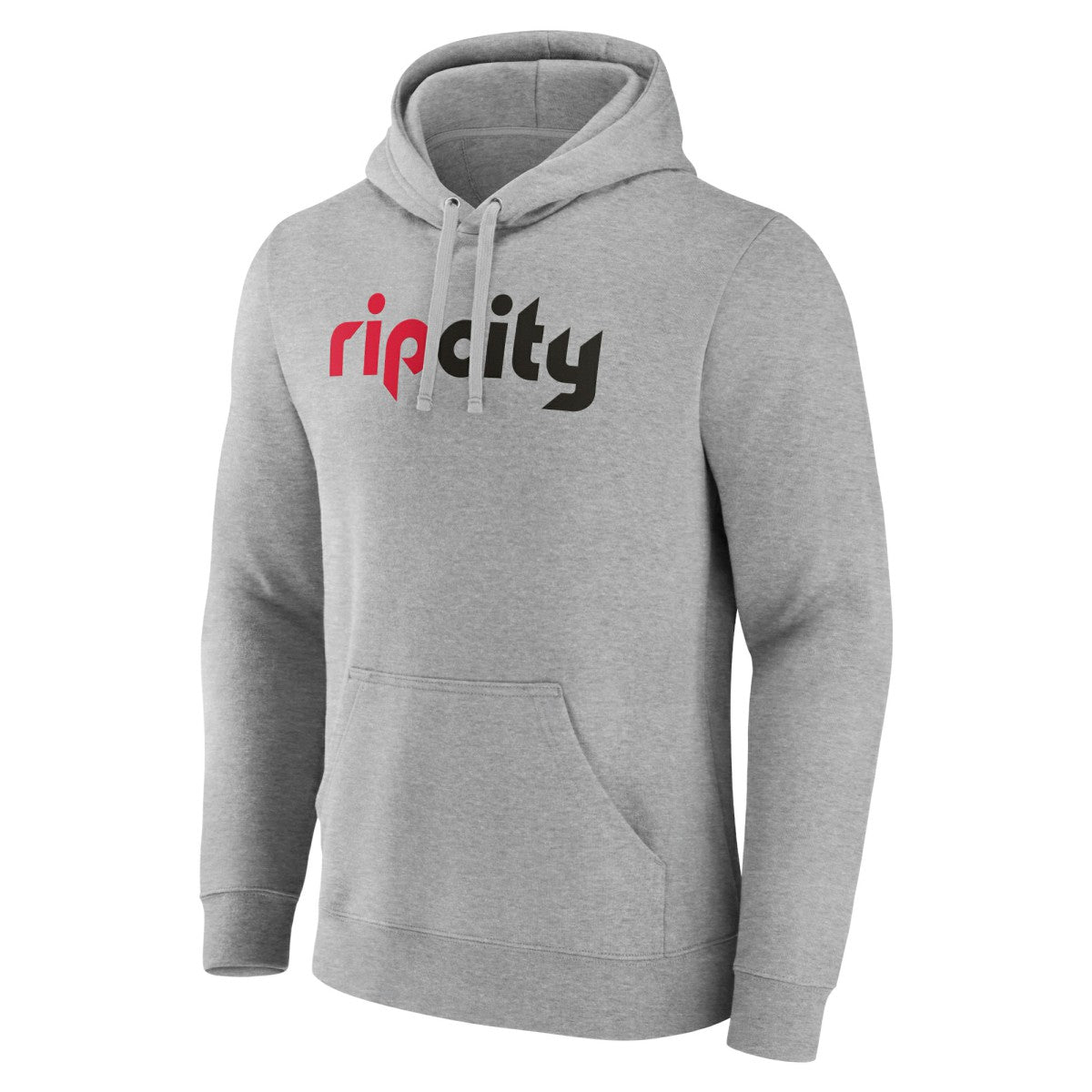 Portland Trail Blazers Alternate Logo Pullover Hoodie Gray