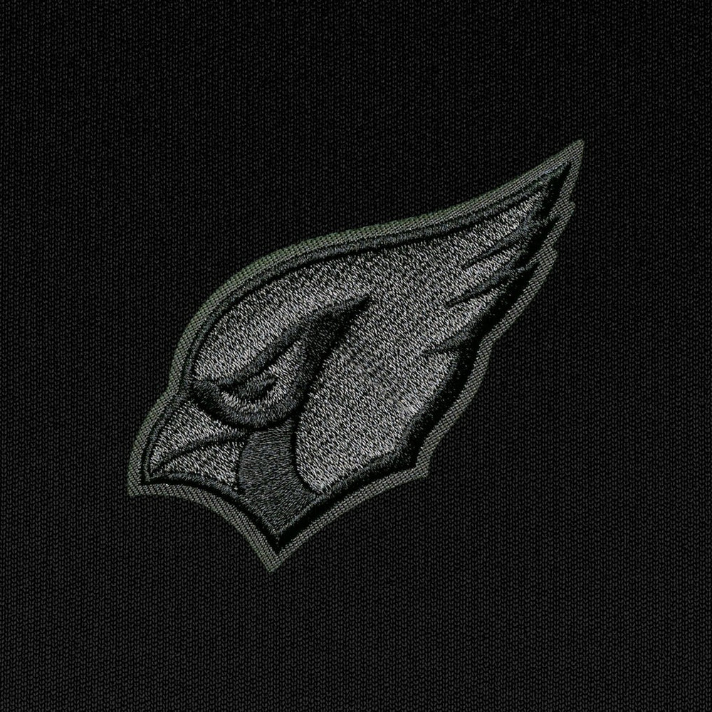 Arizona Cardinals Antigua Tonal Logo Victory Full-Zip Hoodie Black