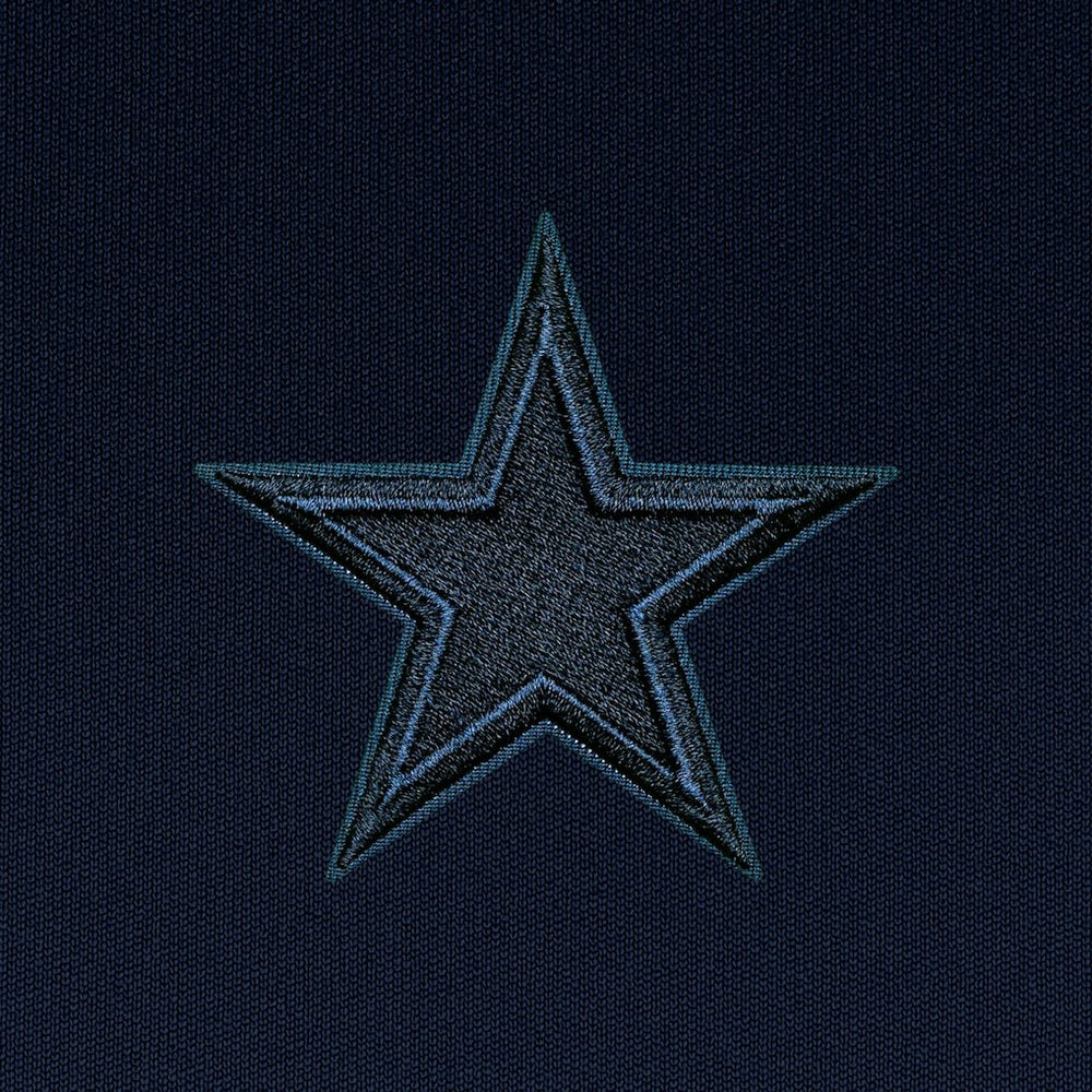 Dallas Cowboys Antigua Tonal Logo Victory Full-Zip Hoodie Navy