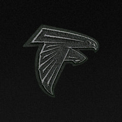 Atlanta Falcons Antigua Tonal Logo Victory Pullover Hoodie Black