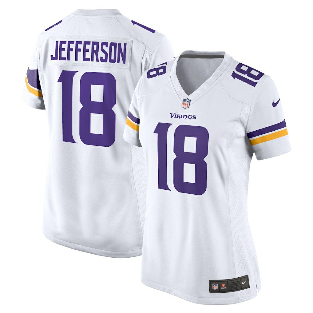 Nike Justin Jefferson Minnesota Vikings Women's Game Player Jersey White