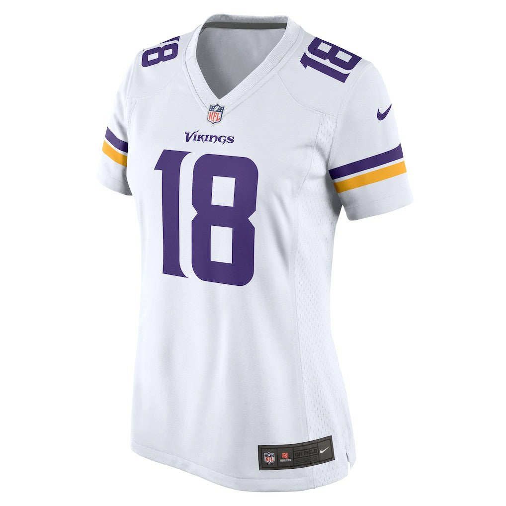 Nike Justin Jefferson Minnesota Vikings Women's Game Player Jersey White