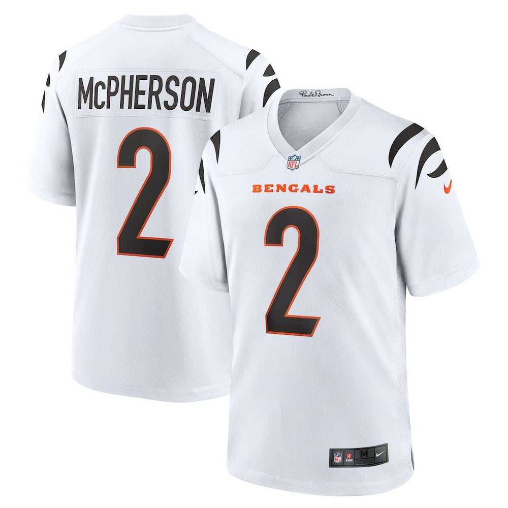 Nike Evan McPherson Cincinnati Bengals Game Player Jersey White