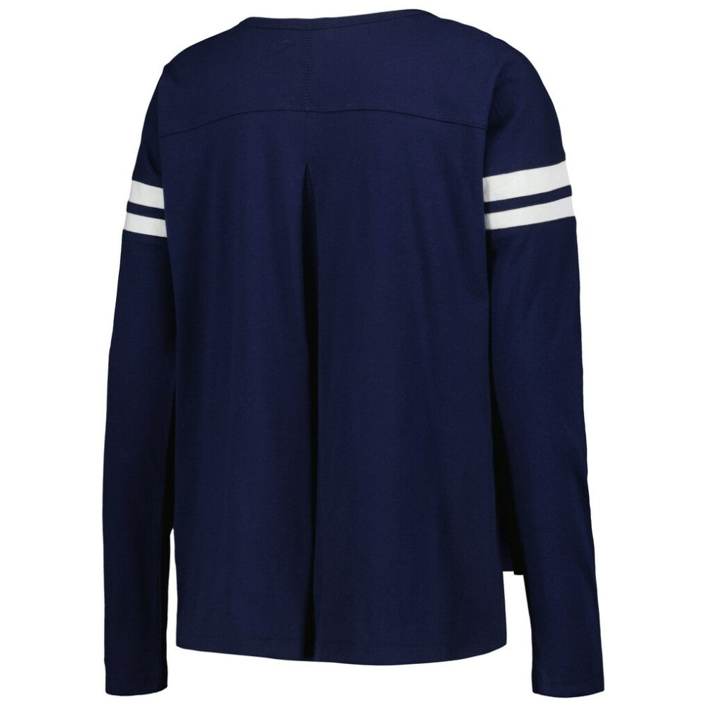 Boston Red Sox Touch Women's Free Agent Long Sleeve T-Shirt - Navy - MLB Sale