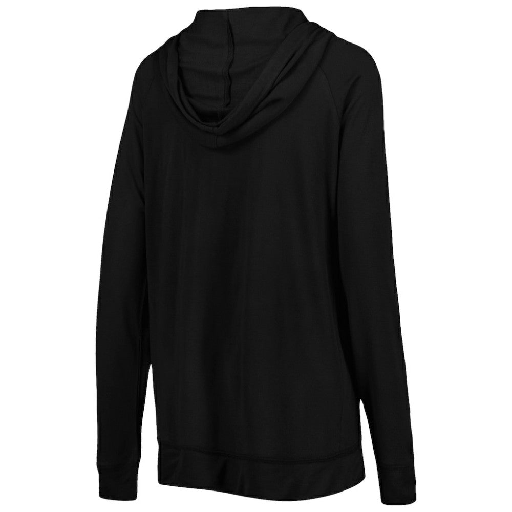 San Francisco Giants Touch Women's Pre-Game Raglan Pullover Hoodie - Black - MLB Discount