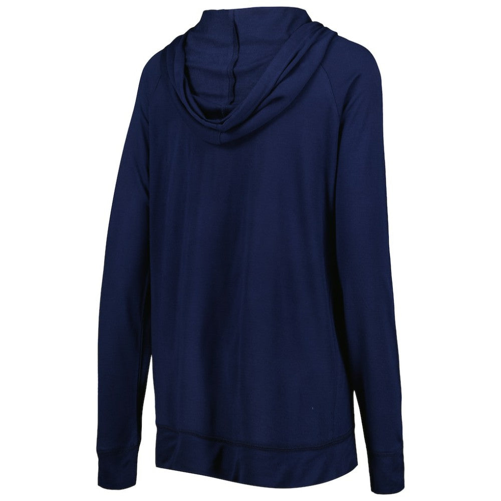 Milwaukee Brewers Touch Women's Pre-Game Raglan Pullover Hoodie - Navy - MLB Online