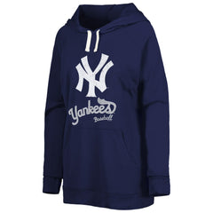 New York Yankees Touch Women's Pre-Game Raglan Pullover Hoodie - Navy - MLB Sale