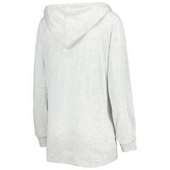 Athletics Touch Women's Pre-Game Raglan Pullover Hoodie - Heather Gray - MLB Discount