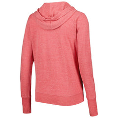 Washington Nationals Touch Women's Training Camp Tri-Blend Lightweight Full-Zip Hoodie - Red - MLB Online