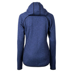 Seattle Seahawks Cutter & Buck Women's Throwback Logo Mainsail Full-Zip Jacket Heather Royal