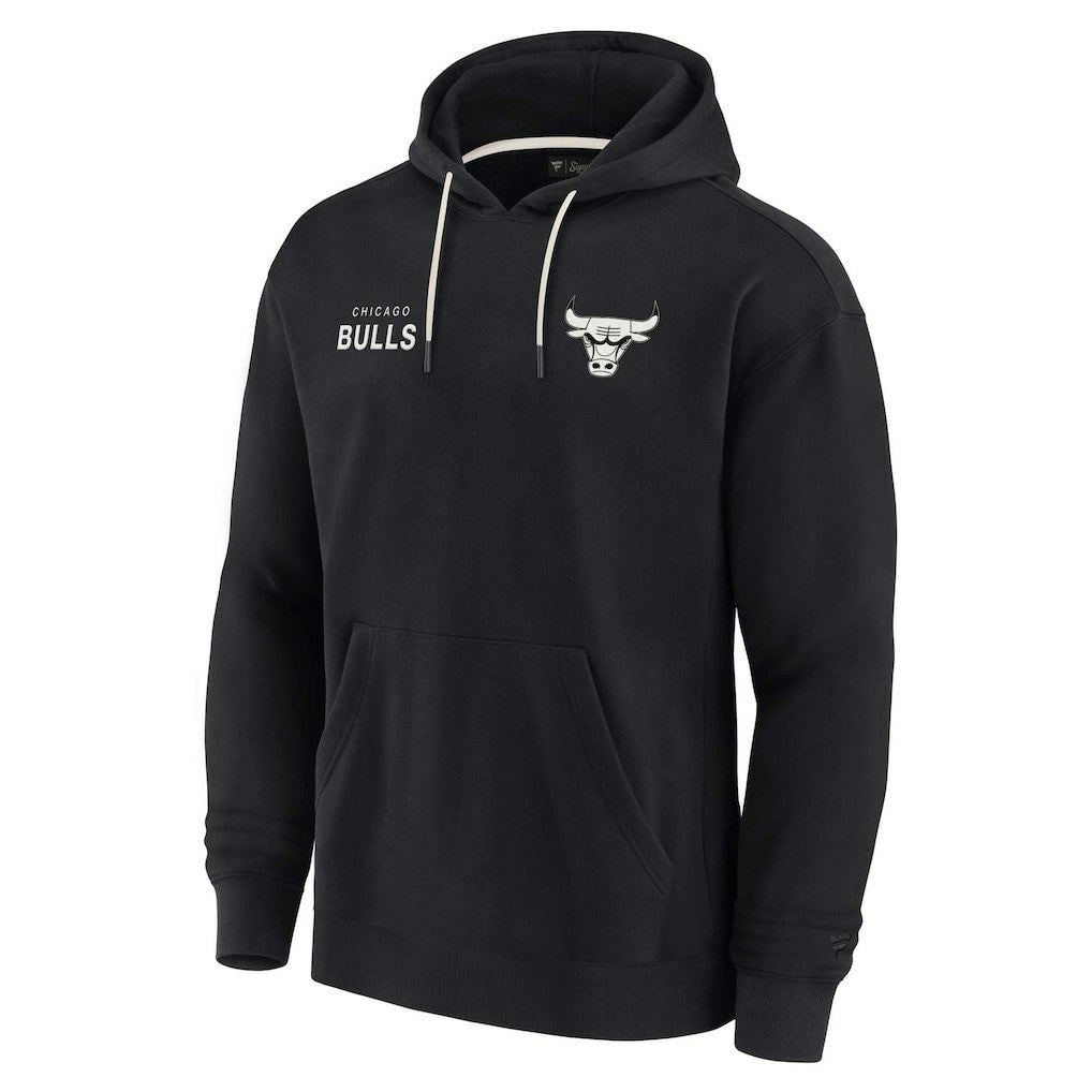 Chicago Bulls Unisex Elements Super Soft Fleece Pullover Hoodie Black | Fanatics for sale