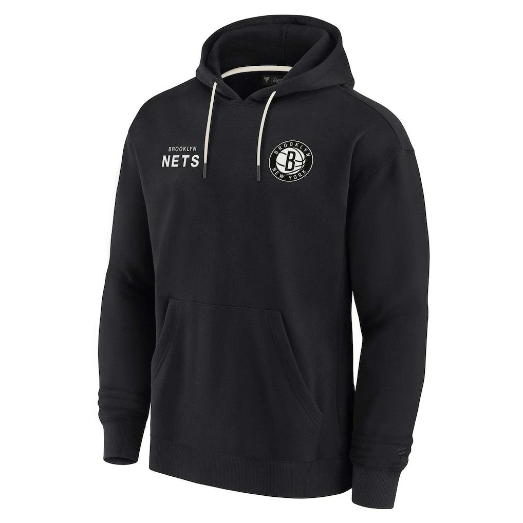 Brooklyn Nets Unisex Elements Super Soft Fleece Pullover Hoodie Black | Fanatics online