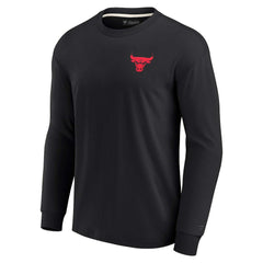 Chicago Bulls Unisex Elements Super Soft Long Sleeve T-Shirt for sale Black | Fanatics Near Me