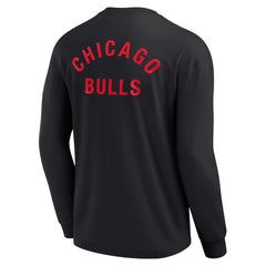 Chicago Bulls Unisex Elements Super Soft Long Sleeve T-Shirt for sale Black | Fanatics Near Me