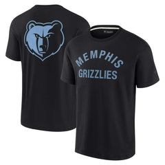 Memphis Grizzlies Unisex Elements Super Soft Short Sleeve T-Shirt Black | Fanatics
