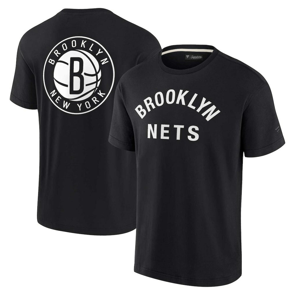 Brooklyn Nets Unisex Elements Super Soft Short Sleeve T-Shirt Black | Fanatics