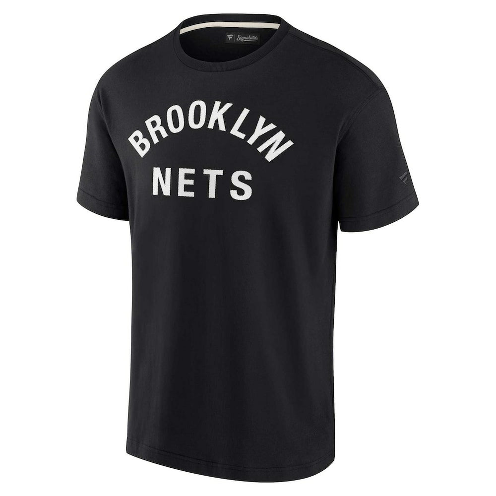 Brooklyn Nets Unisex Elements Super Soft Short Sleeve T-Shirt Black | Fanatics