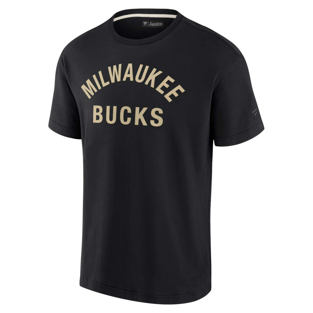 Milwaukee Bucks Unisex Elements Super Soft Short Sleeve T-Shirt Black | Fanatics for sale