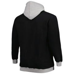Mitchell & Ness Las Vegas Raiders Big & Tall Big Face Pullover Hoodie Black/Silver